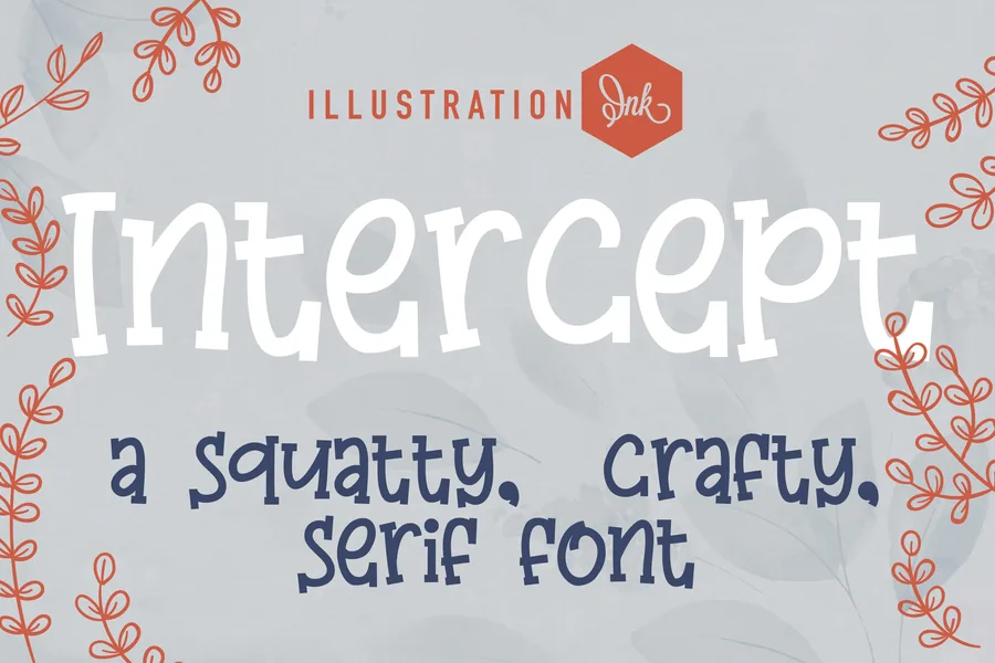 Intercept — whimsical font preview
