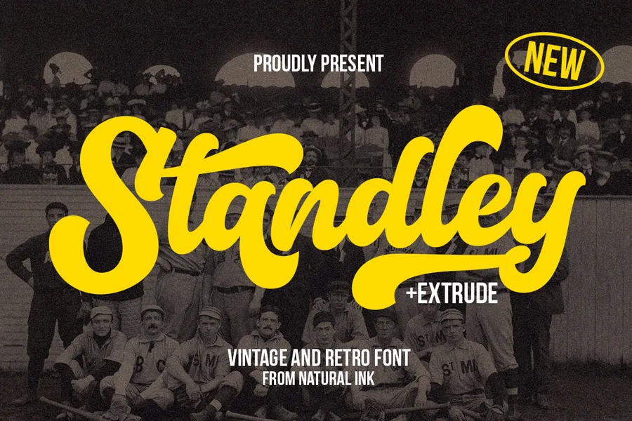 Standley — whimsical font preview