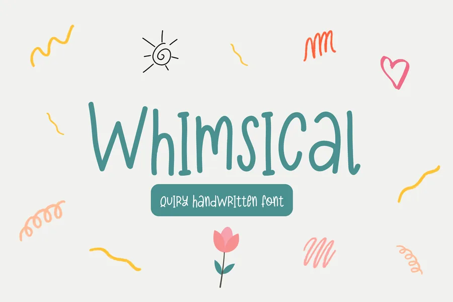 Whimsical — whimsical font preview