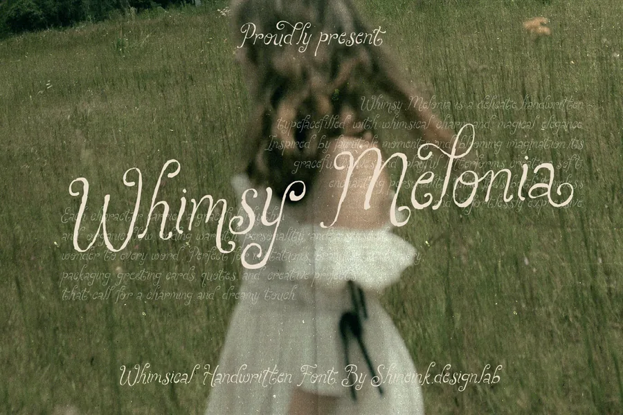 Whimsy Melonia — whimsical font preview